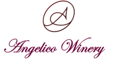 angelico winery logo black